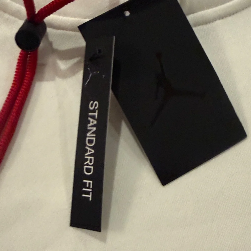 Jordan White Hoodie with Sneakers tag sz L Brand new with tags - Picture 5 of 6